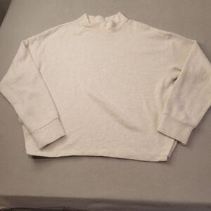 Abound Sweater Cream Oversized Sweater Size Small Soft Cozy